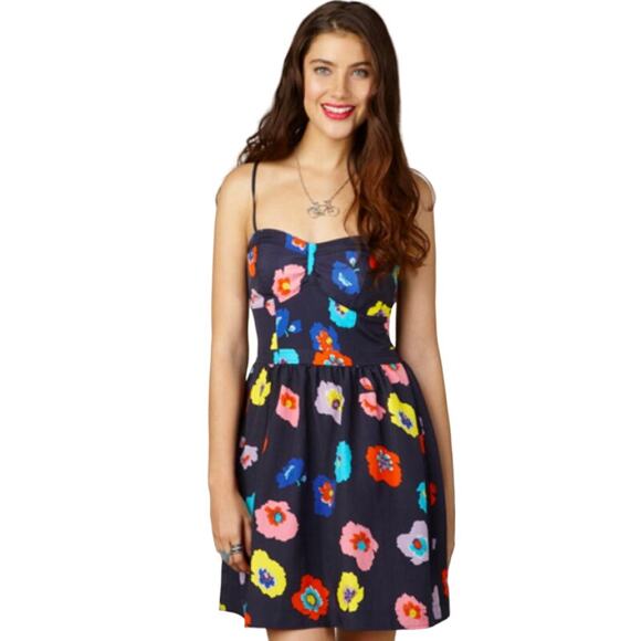 American Eagle Outfitters Dresses & Skirts - American Eagle Outfitters Floral Corset Sundress 6